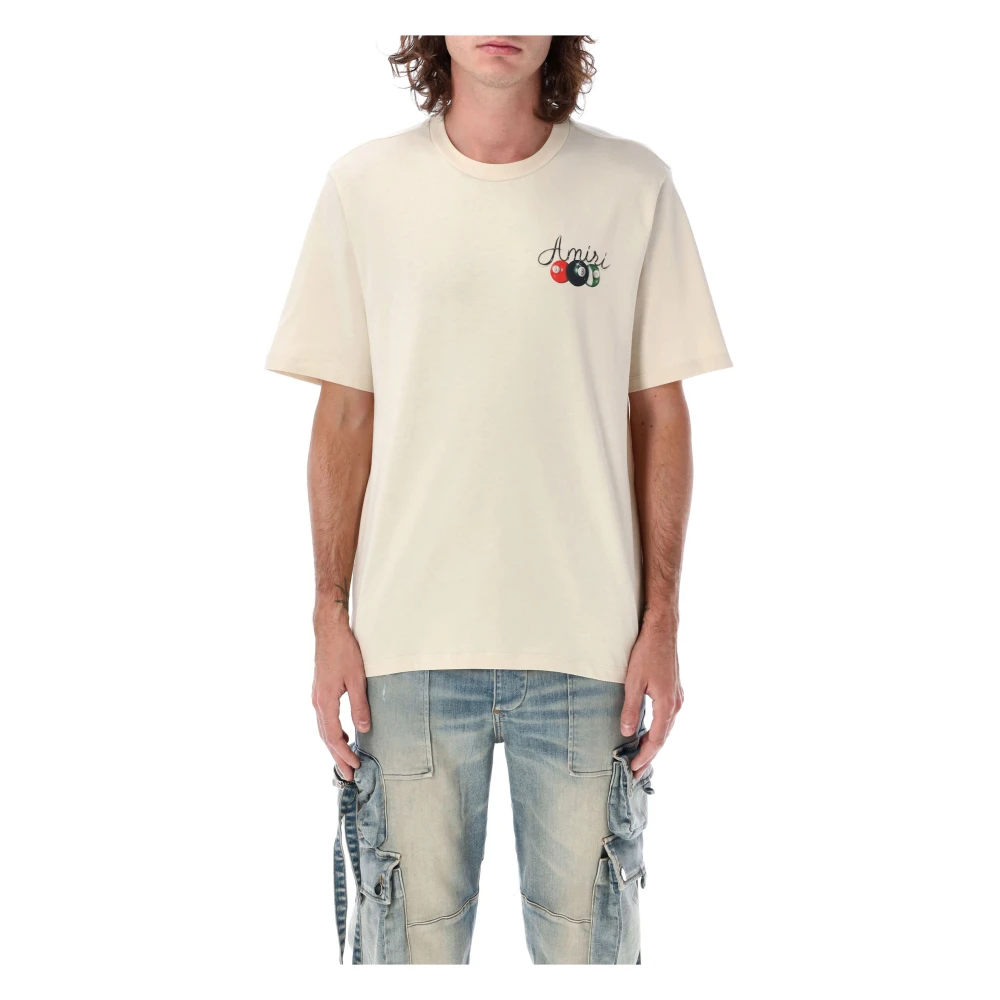 Amiri Pool Cue T-shirt Beige, Herr