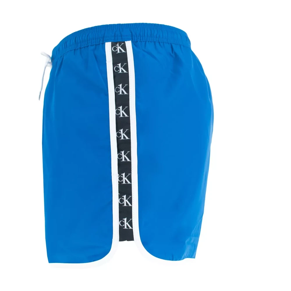 Calvin Klein Stijlvolle Herenzwemkleding Km0Km00555 C5D Blue Heren