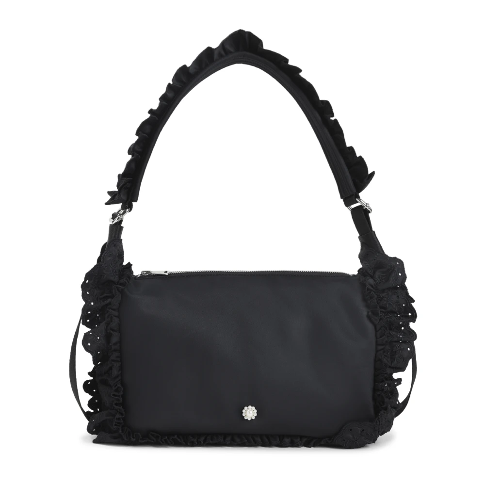 Simone Rocha Women's Black Shoulder Bags, One Size, Pillowcase Shoulder Bag