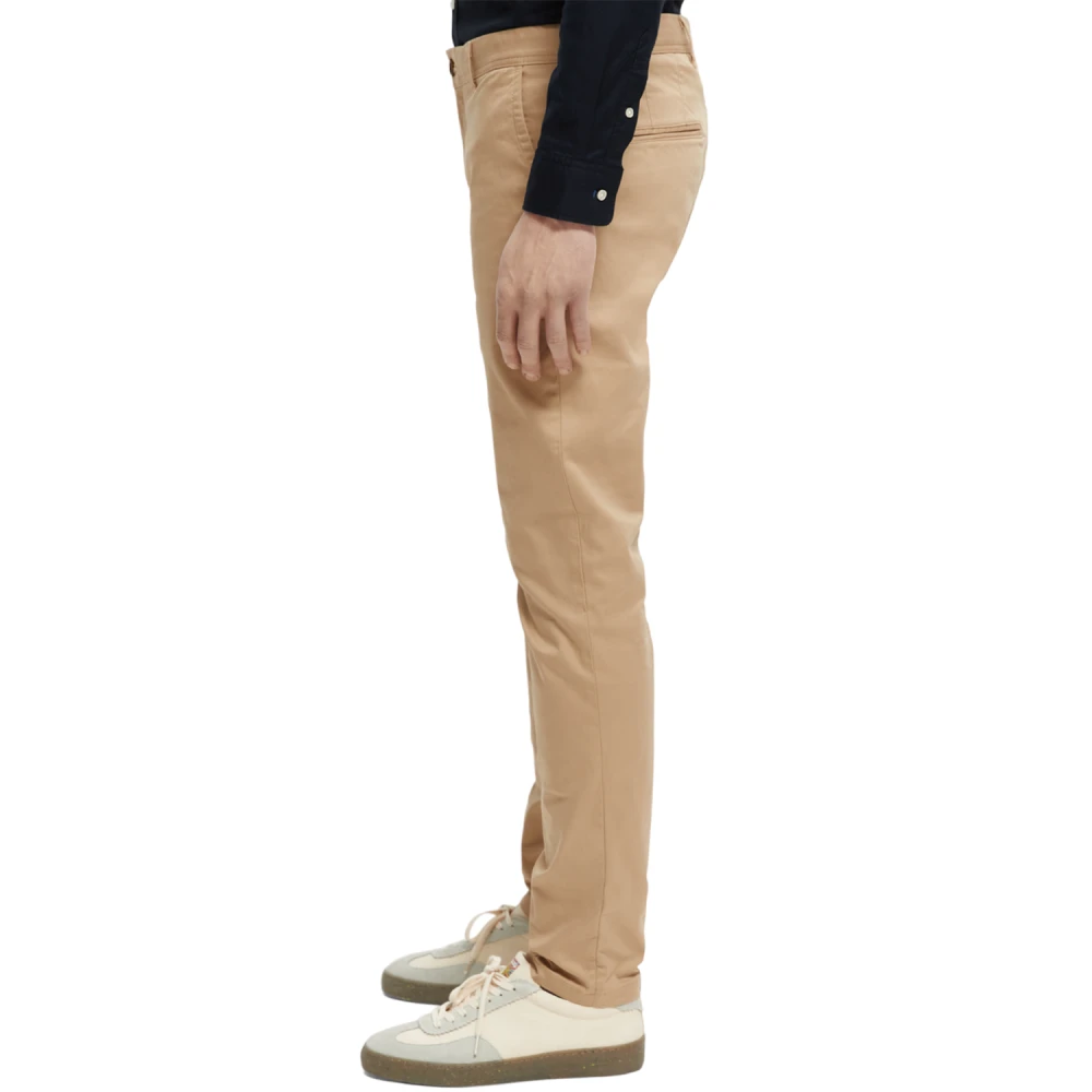 Scotch & Soda Essentials Broek 165613 Beige Heren