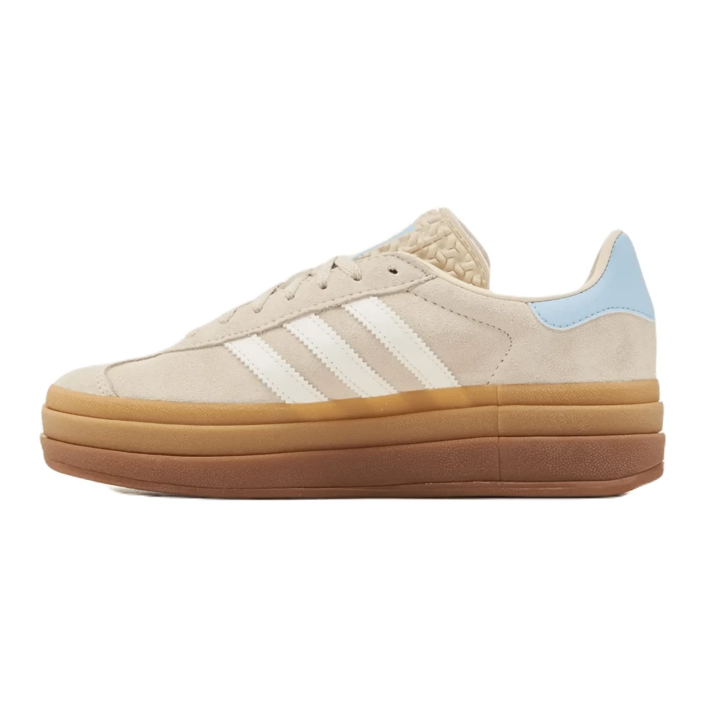 Adidas Women's Beige Bold Wonder White Clear Sky Trainers - Skateboarding - 3 2/3 Uk - Sport