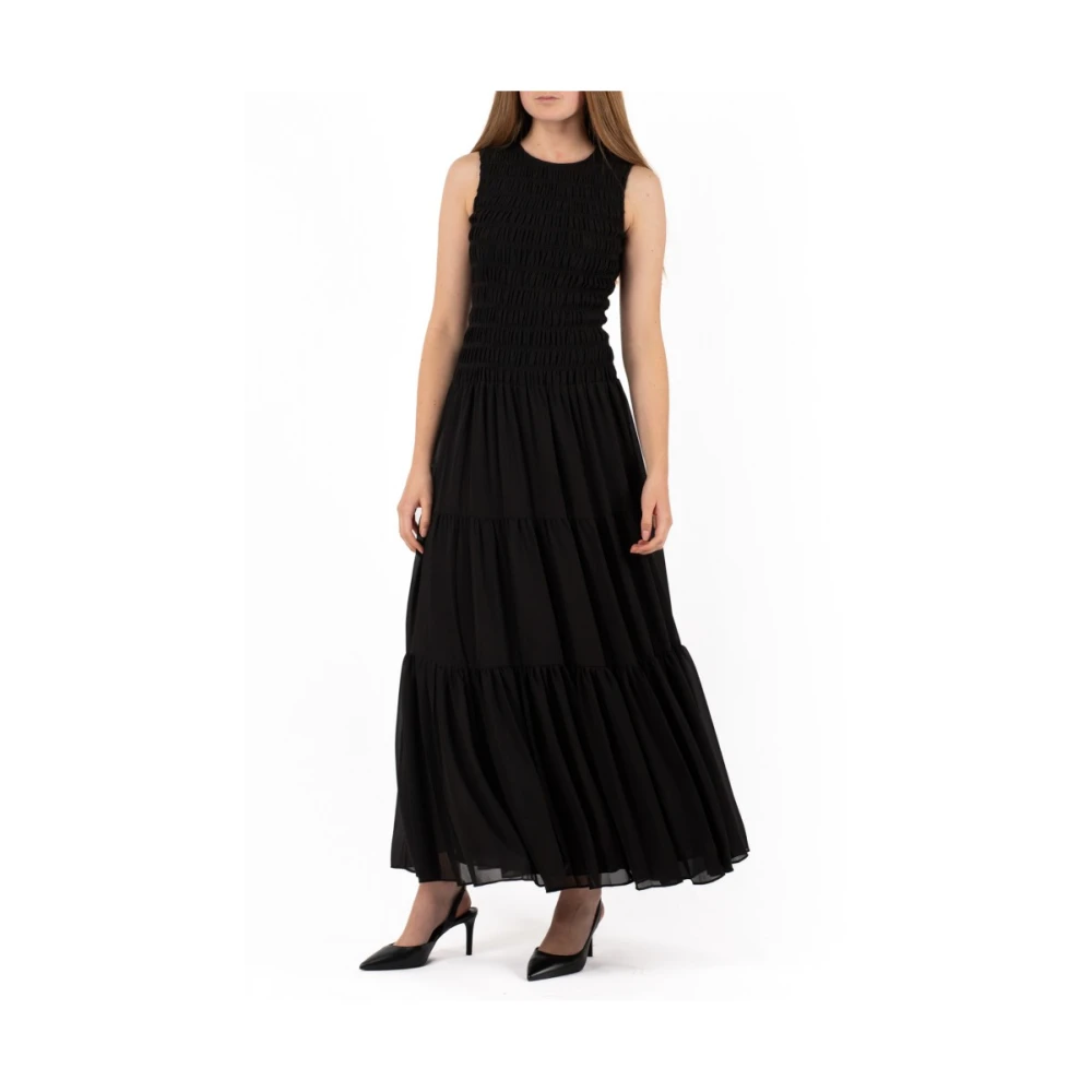 Michael Kors Stijlvolle Jurk voor Vrouwen Black Dames