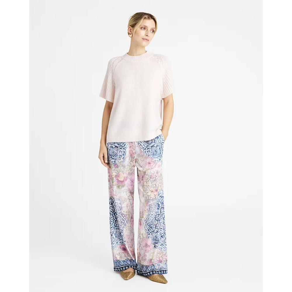 Gustav Gebreide Cape Carol Pink Dames