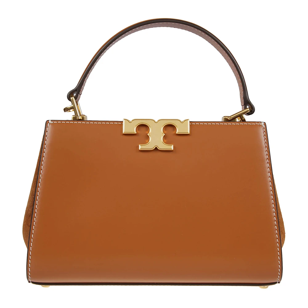 TORY BURCH Eleanor Satchel Tas Brown Dames