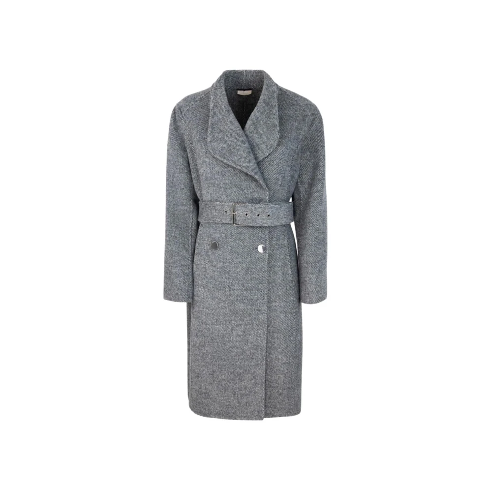 Liu Jo Klassieke Trenchcoat Gray Dames