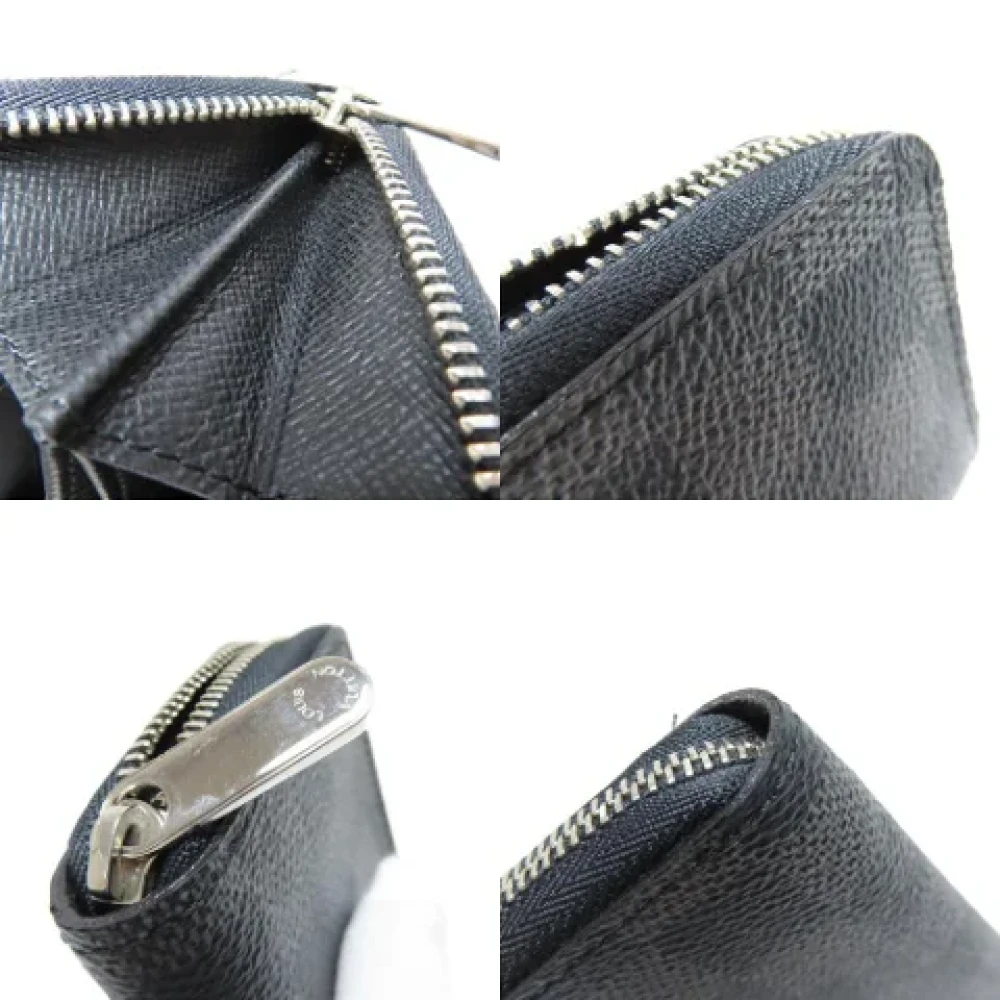 Louis Vuitton Vintage Pre-owned Canvas wallets Black Dames