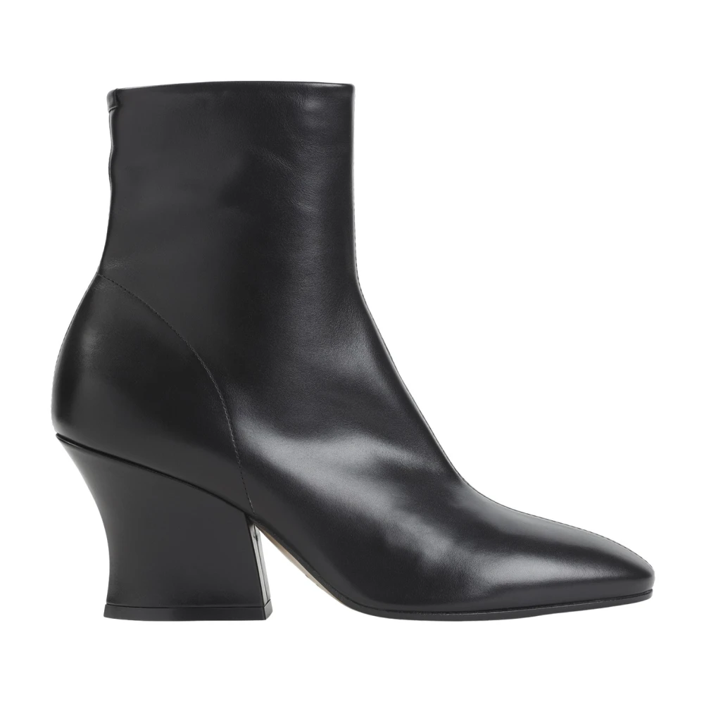 Jil Sander Damen Schwarz Schuhe, K, 38 Eugröße: