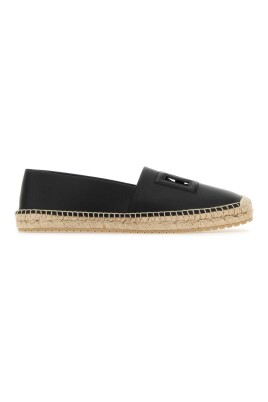 stylish-black-leather-espadrilles