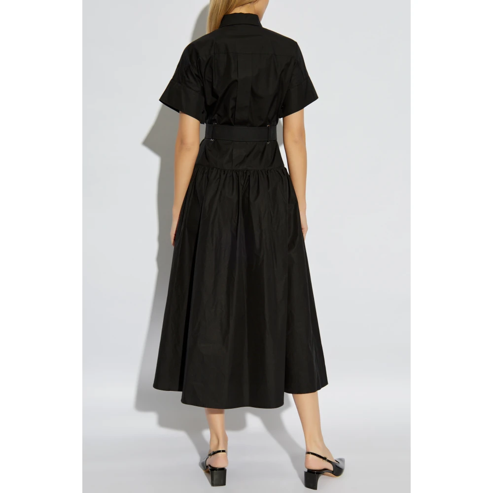 Max Mara Jurk Agoraio Black Dames