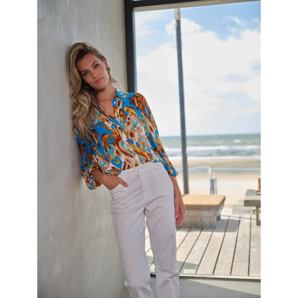 Tramontana blouse C21-11-301 9990 Multicolor Dames
