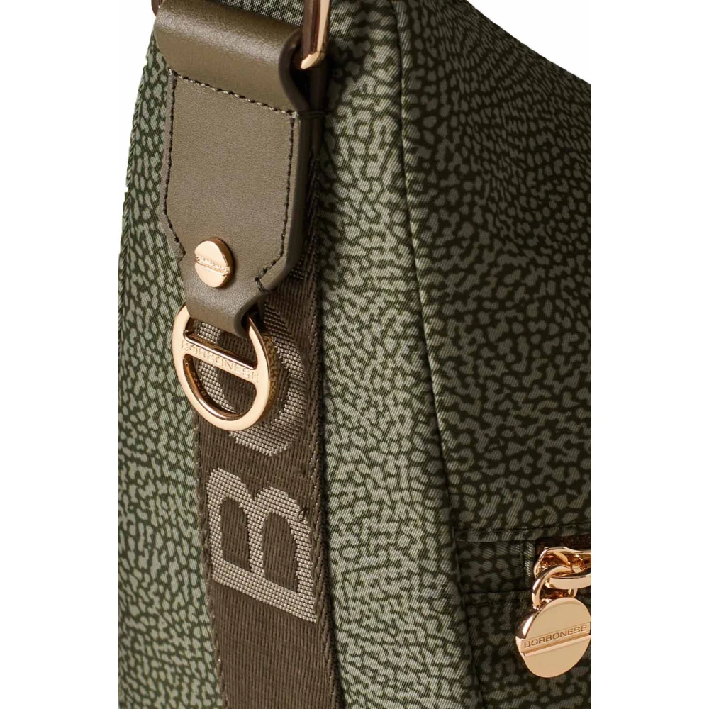 Borbonese Groene Luna Tas Green Dames
