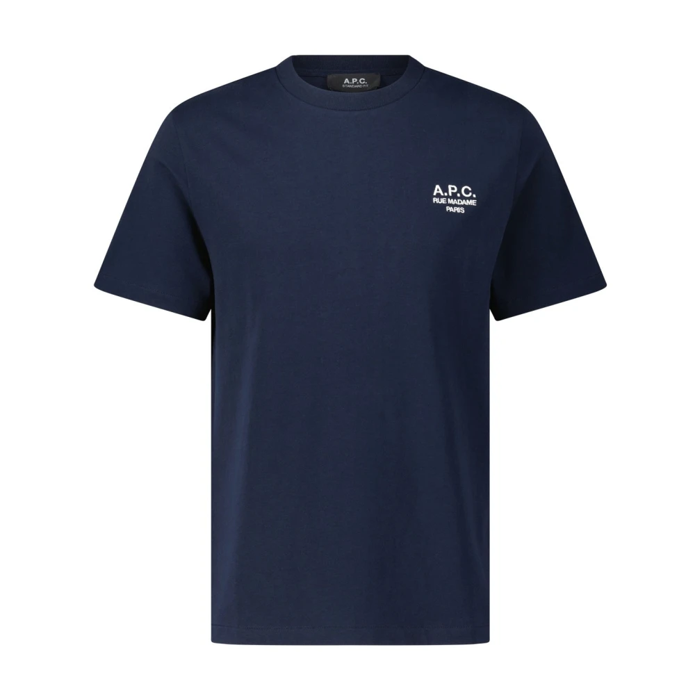 A.p.c. - Tops > T-Shirts - Blue - A.p.c. - Modalova