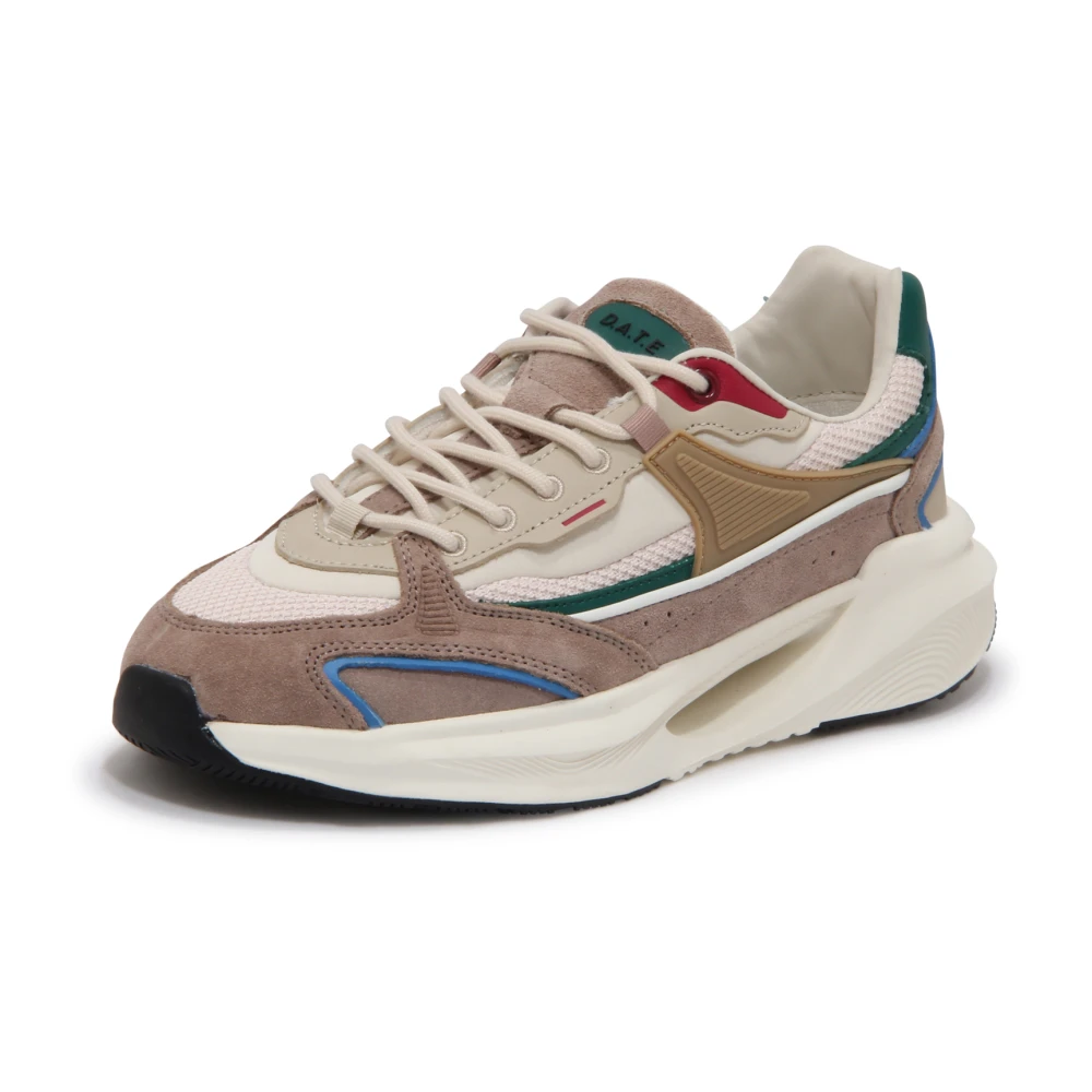 D.a.t.e. Men's Multicolor Sneakers, 7 Uk, Vela Shoes