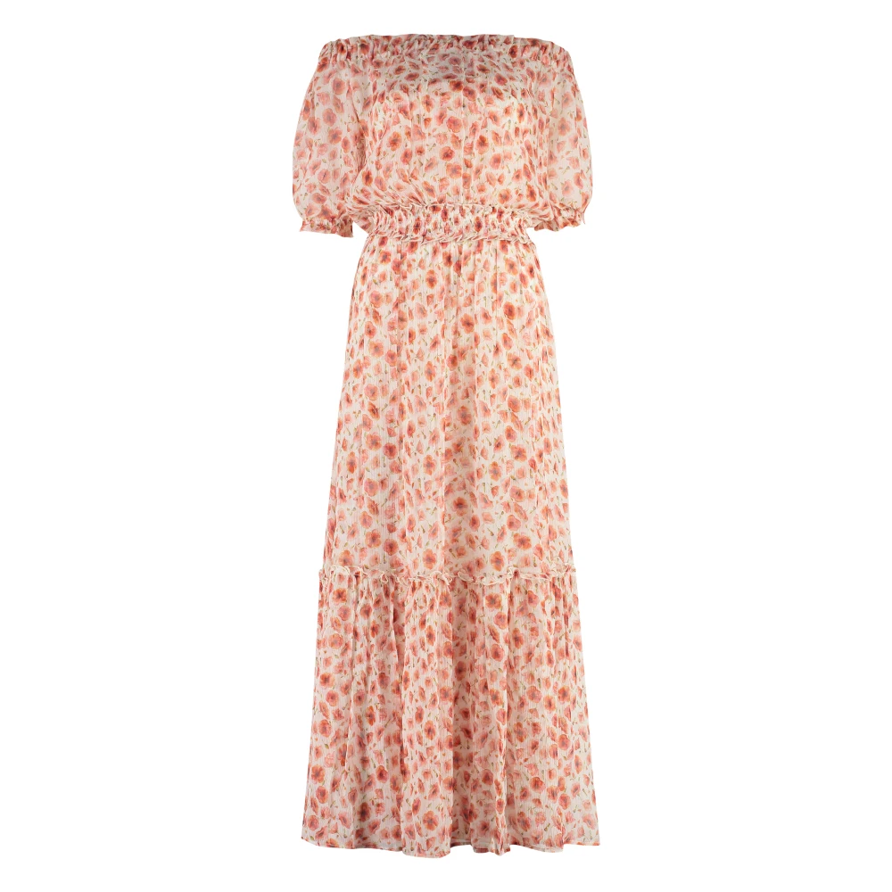 Alessia Zamattio Bloemenprint Maxi Jurk Multicolor Dames