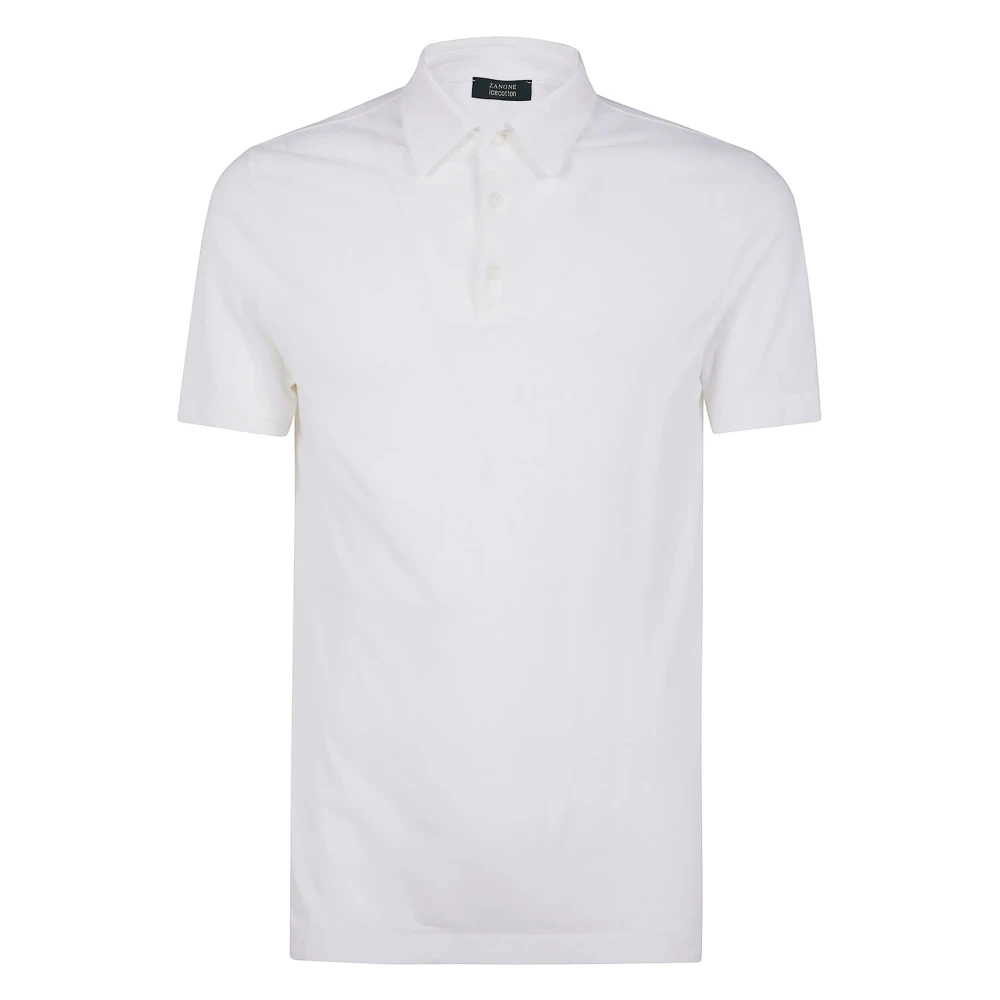 Zanone Witte T-shirts en Polos White Heren