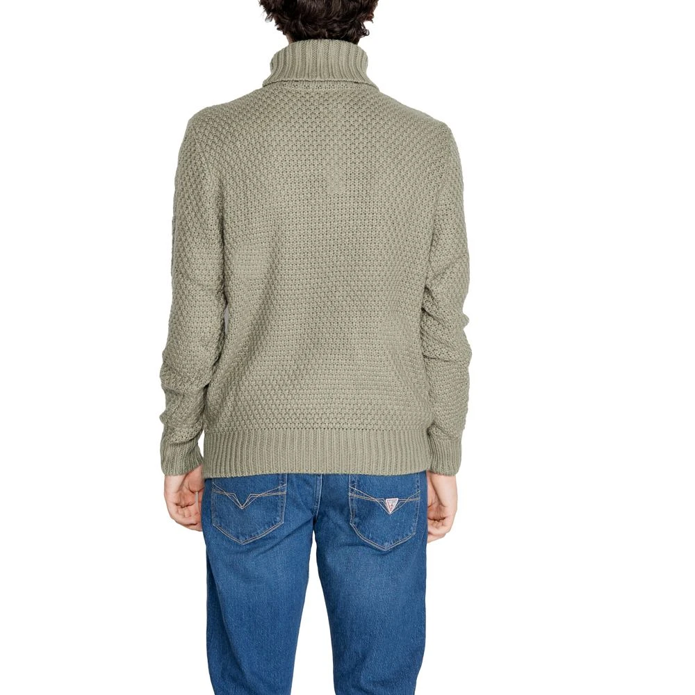 Gianni Lupo Groene Polyester Pullover Heren Gebreide Kleding Green Heren