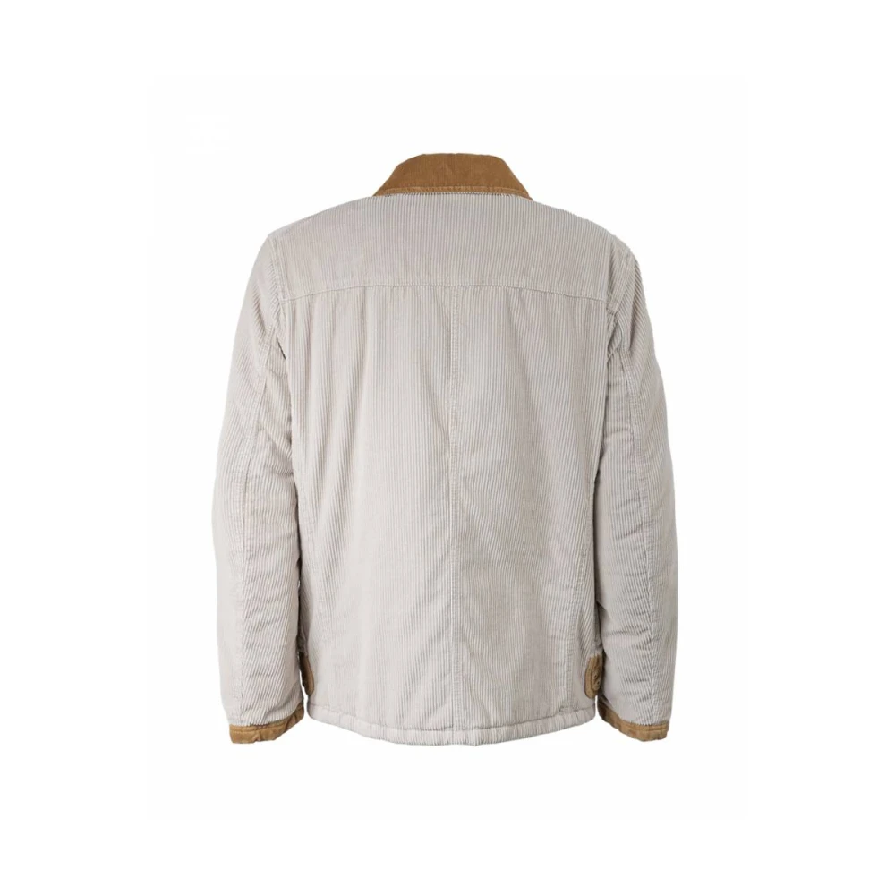 Fay Archiefhaken met diamantpatroon Beige Heren