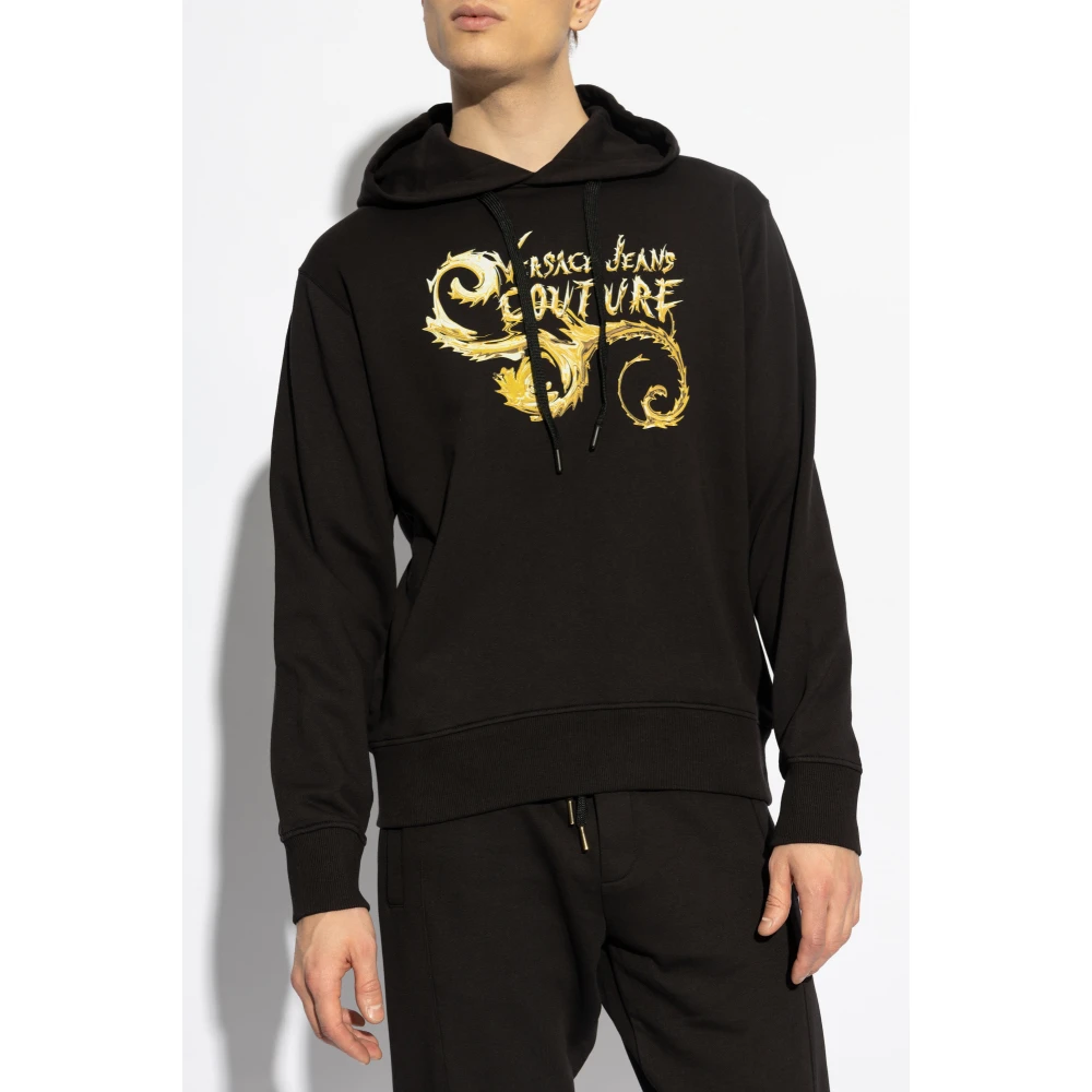 Versace Jeans Couture Hoodie Black Heren