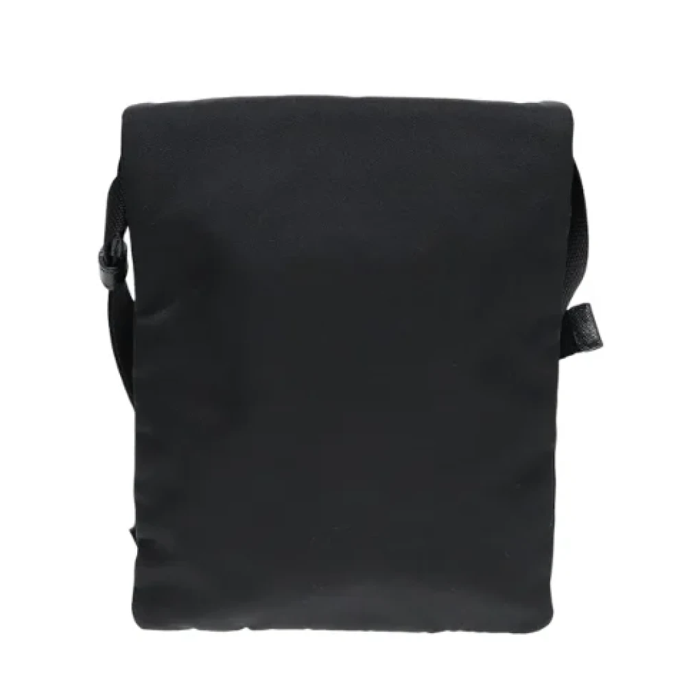 Prada Vintage Pre-owned Nylon prada-bags Black Dames