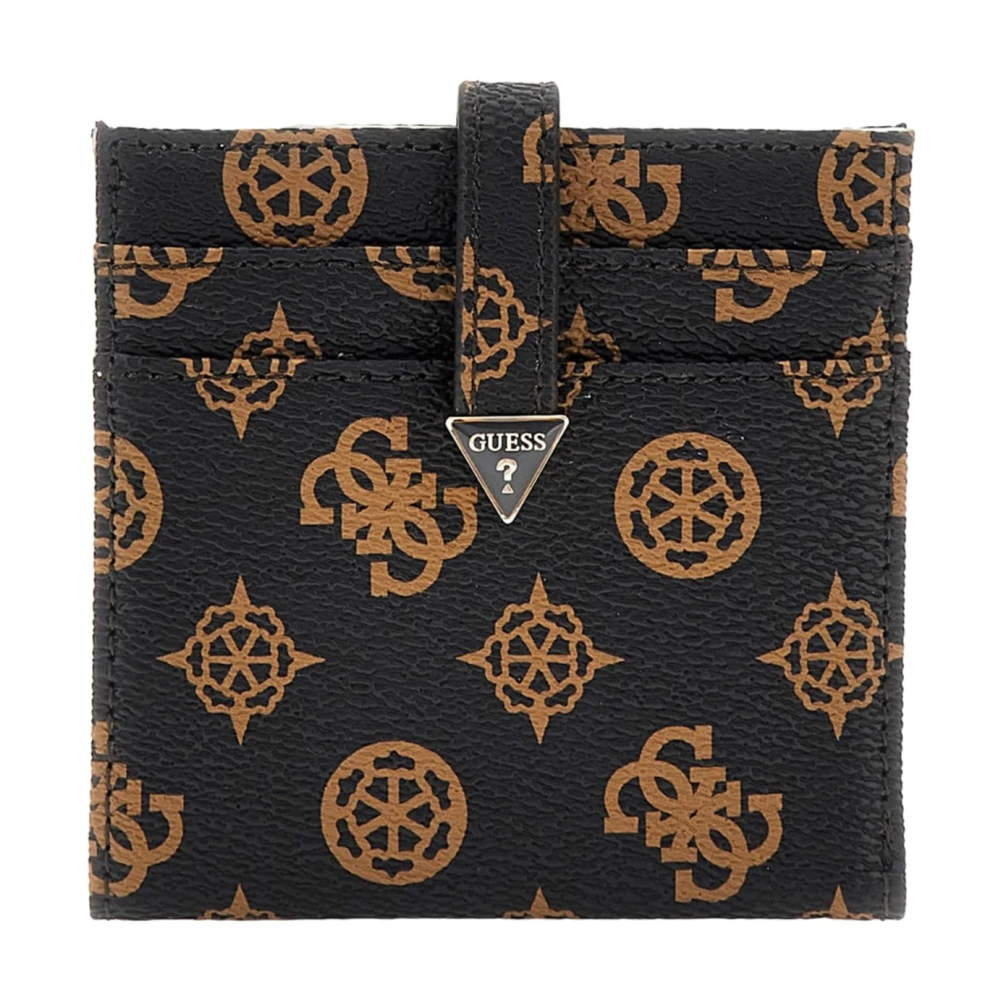 Guess Bruine Synthetische Damesportemonnee Brown Dames