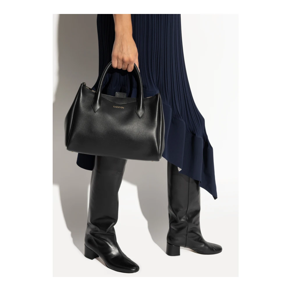 Lanvin Schoudertas Black Dames