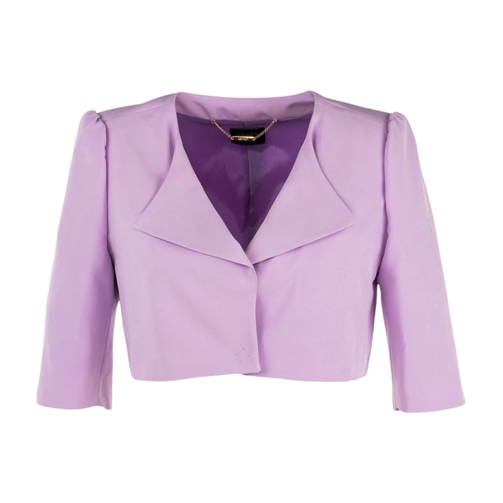 Liu Jo Damesblazer Licht Glicin Rosa Winter Pink Dames