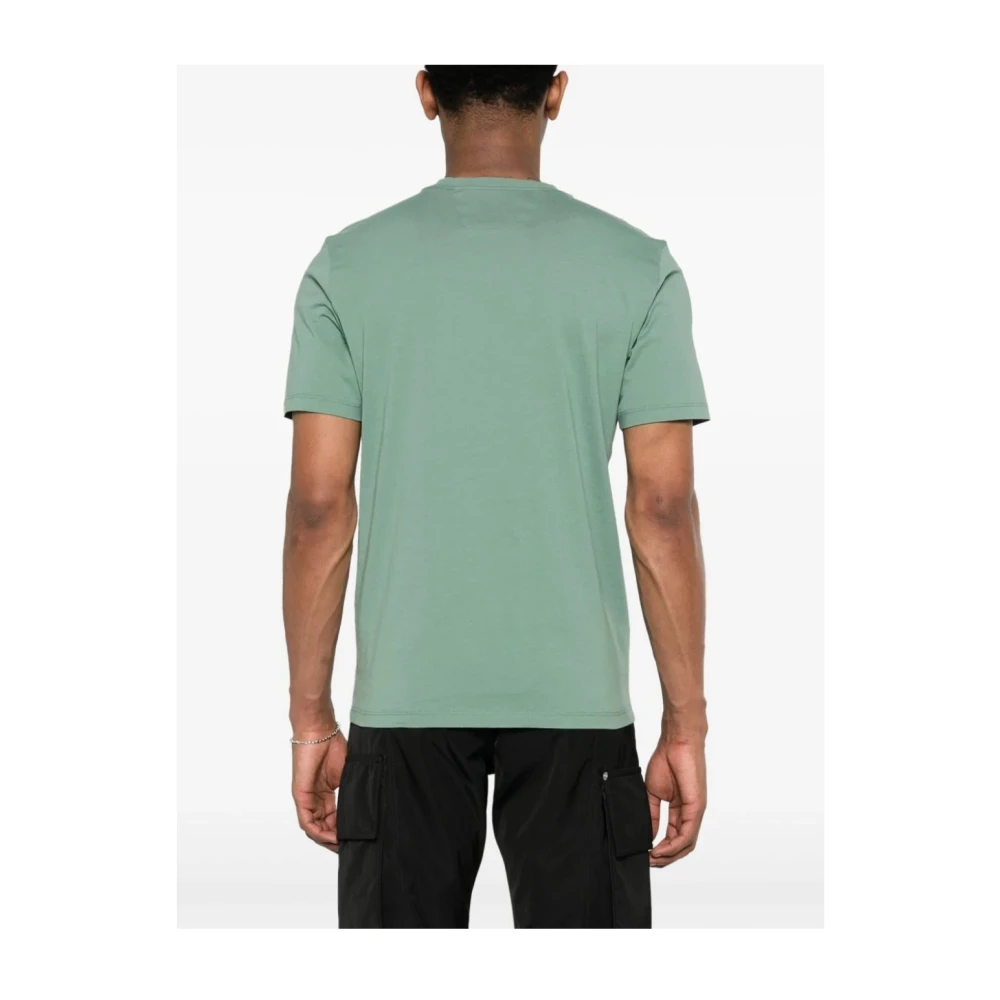 C.P. Company Logo Jersey T-Shirt Green Heren