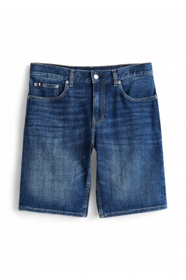 Brooklyn Faded Slim Denim Shorts