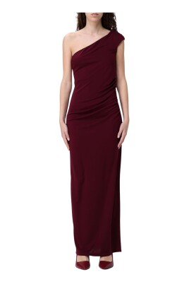 burgundy-one-shoulder-maxi-dress