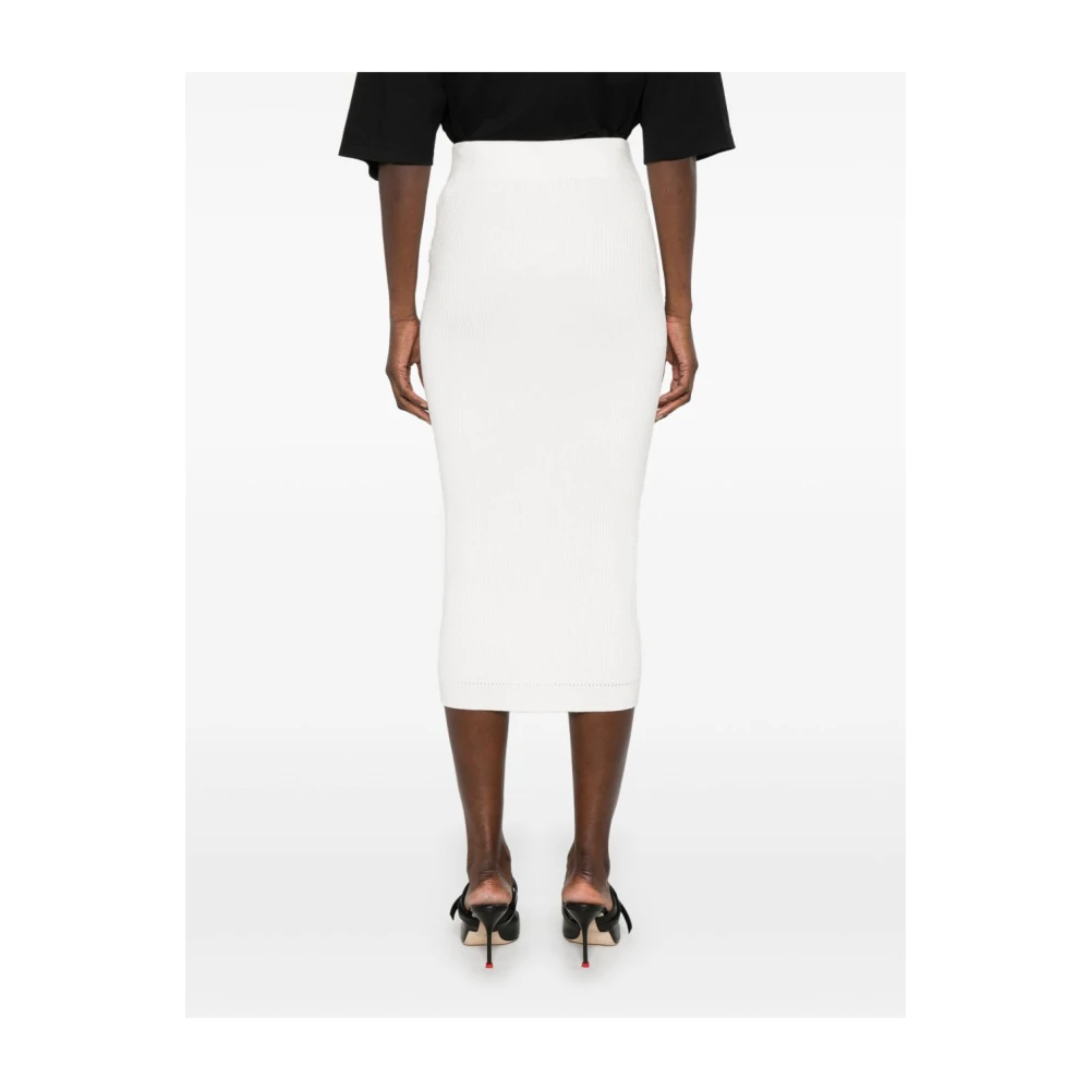 Balmain Witte Stijlvolle Rok White Dames