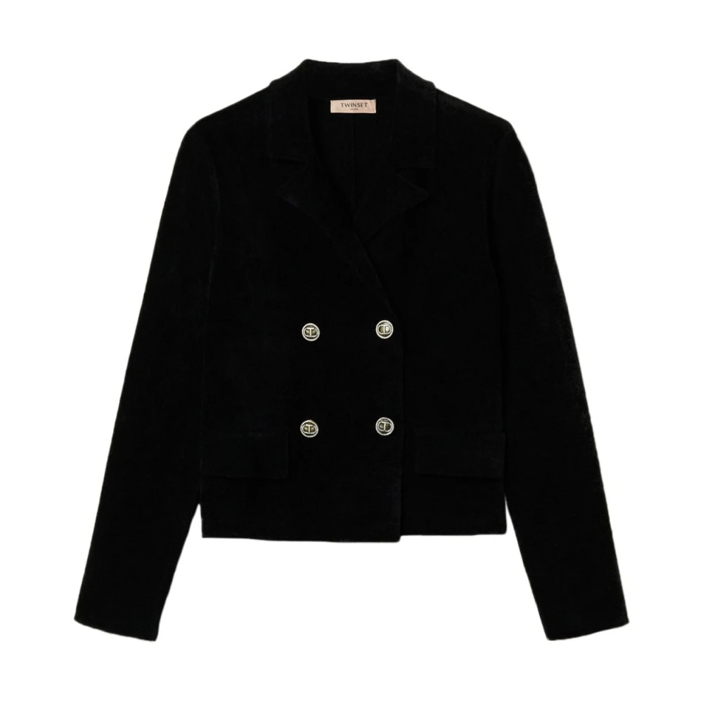 Twinset Zwart Jasje Set Black Dames