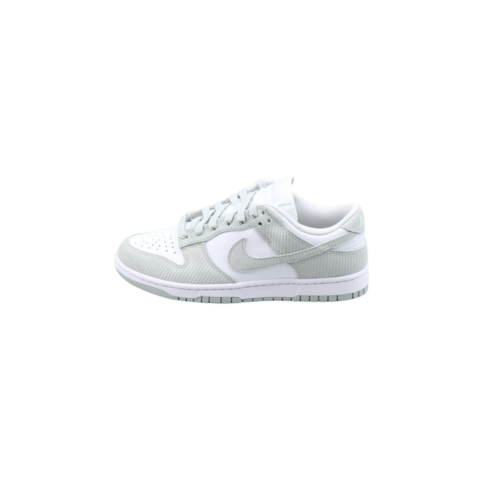 Nike Women's Gray Grey Corduroy Dunk Low Trainers - Skateboarding - 3 Uk - Sport