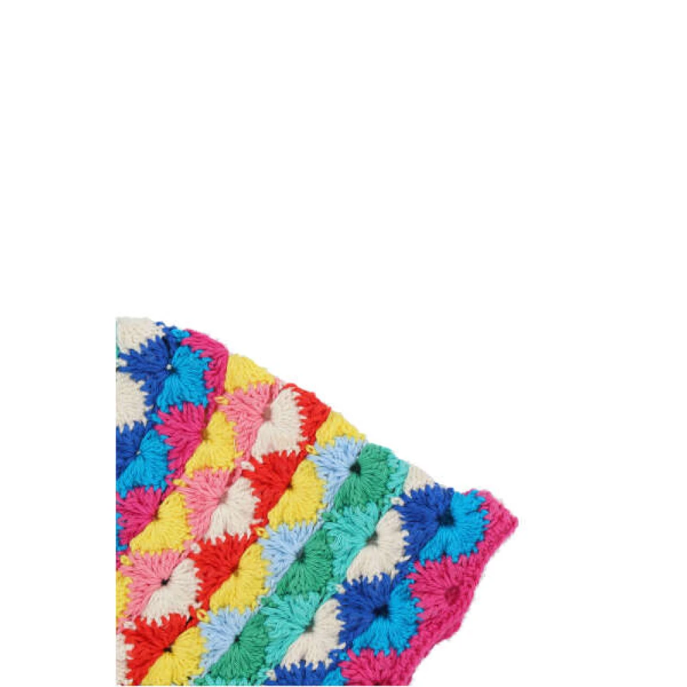 Alanui Handgemaakt Multikleurig Gehaakt Sjaal Multicolor Dames