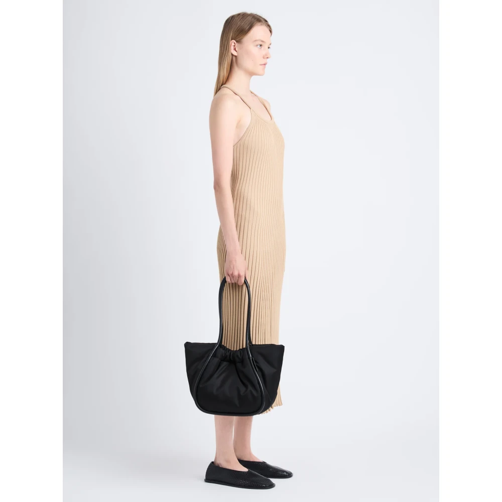 Proenza Schouler Ruched Nylon Tote Bag Black Dames