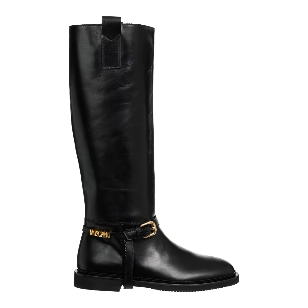 Shoes > Boots > High Boots - - Moschino - Modalova