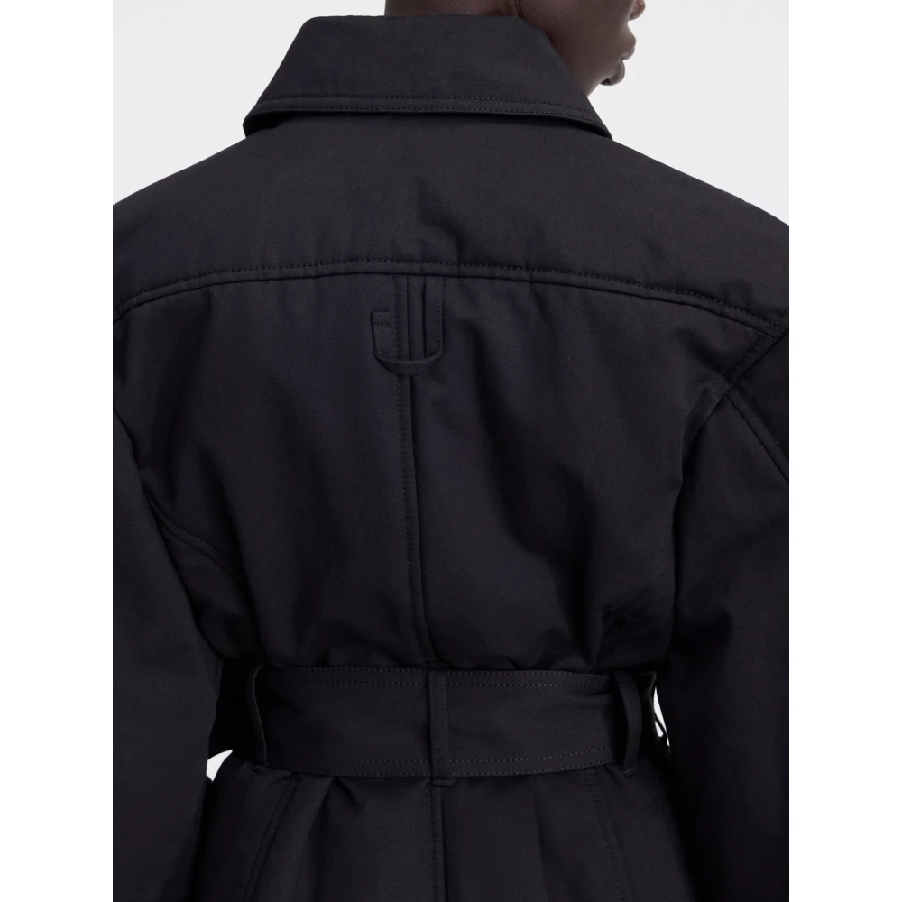 Jacquemus Bari Jas met Uniek Ontwerp Black Dames