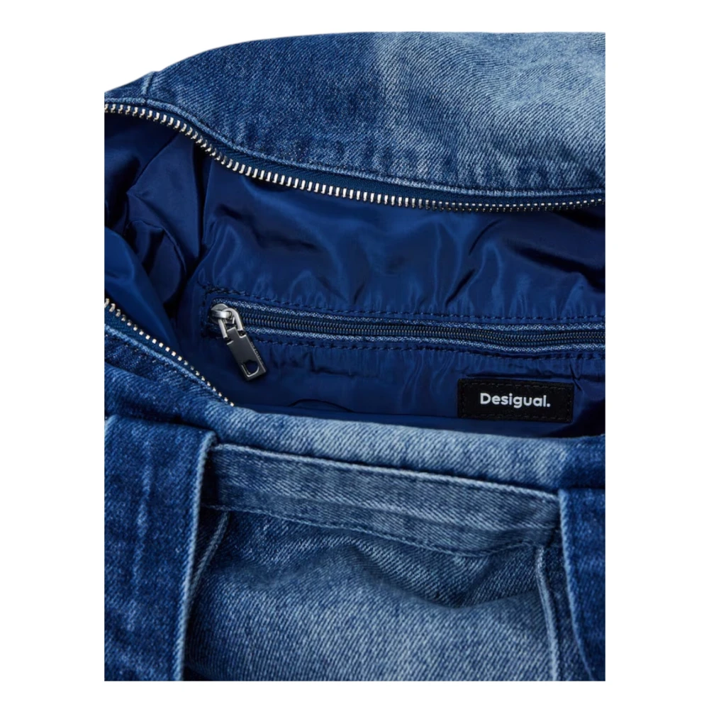 Desigual Dames Lente Zomer Polyester Tassen Collectie Blue Dames