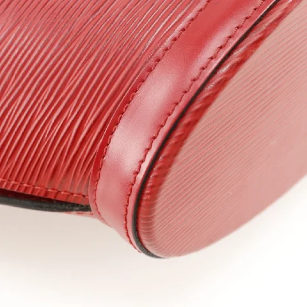 Louis Vuitton Vintage Pre-owned Leather louis-vuitton-bags Red Dames
