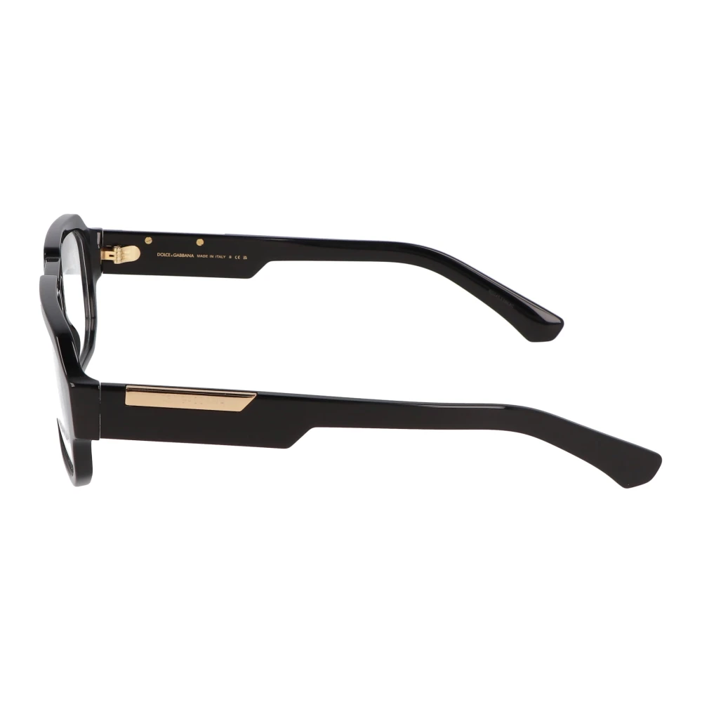 Dolce & Gabbana Stijlvolle Pilotenbril Black Unisex