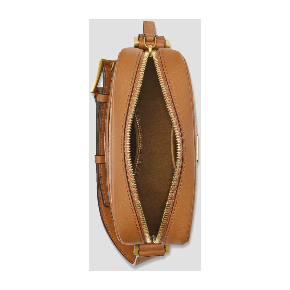MCM Klassieke Schoudertas in Visetos Brown Dames