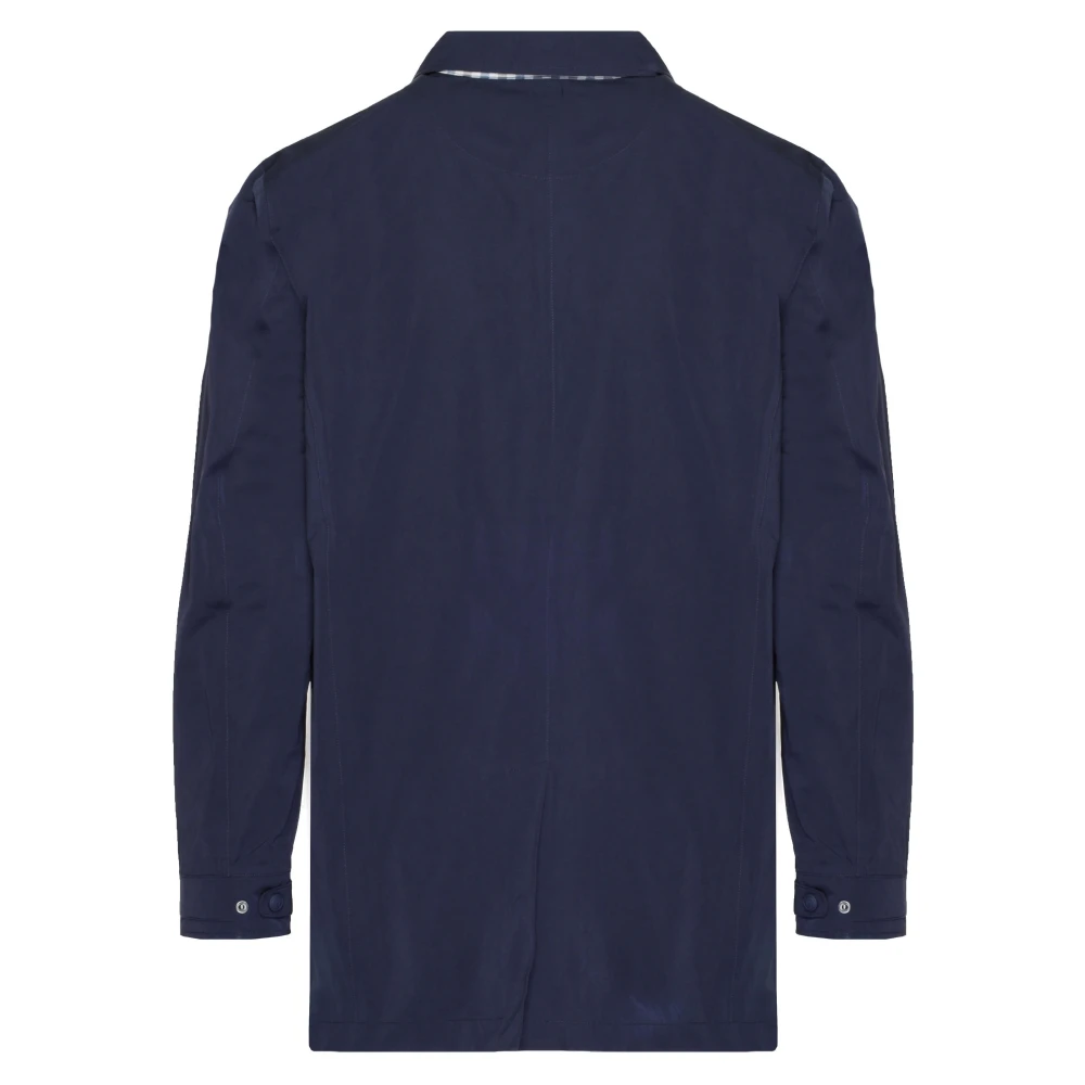 Aquascutum Lente Zomer Heren Parka Blue Heren