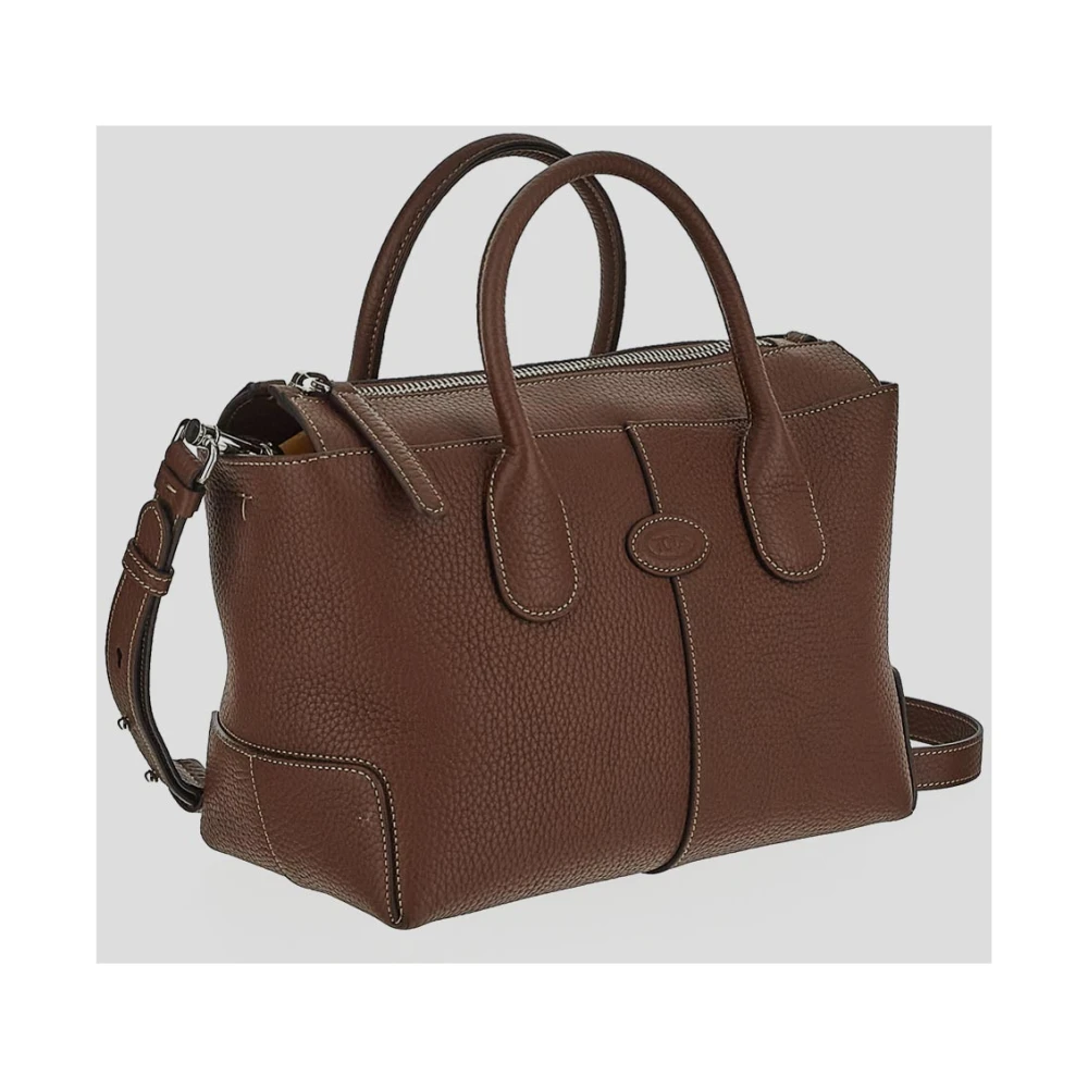 TOD'S Leren Tas Brown Dames