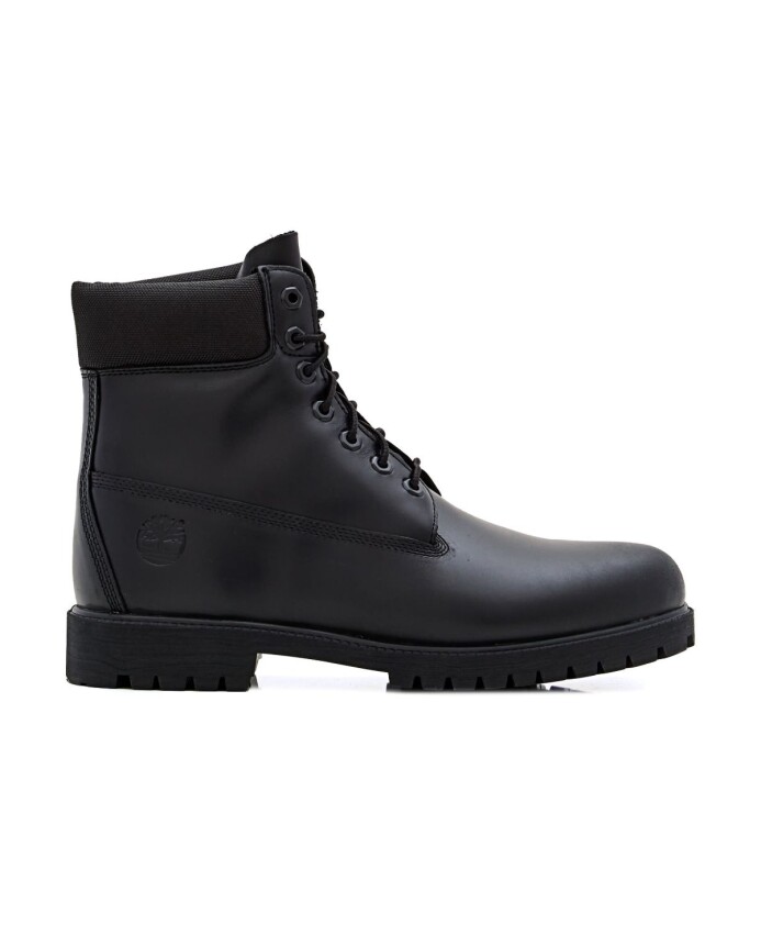 bottes-noires-a-lacets-avec-semelle-en-caoutchouc
