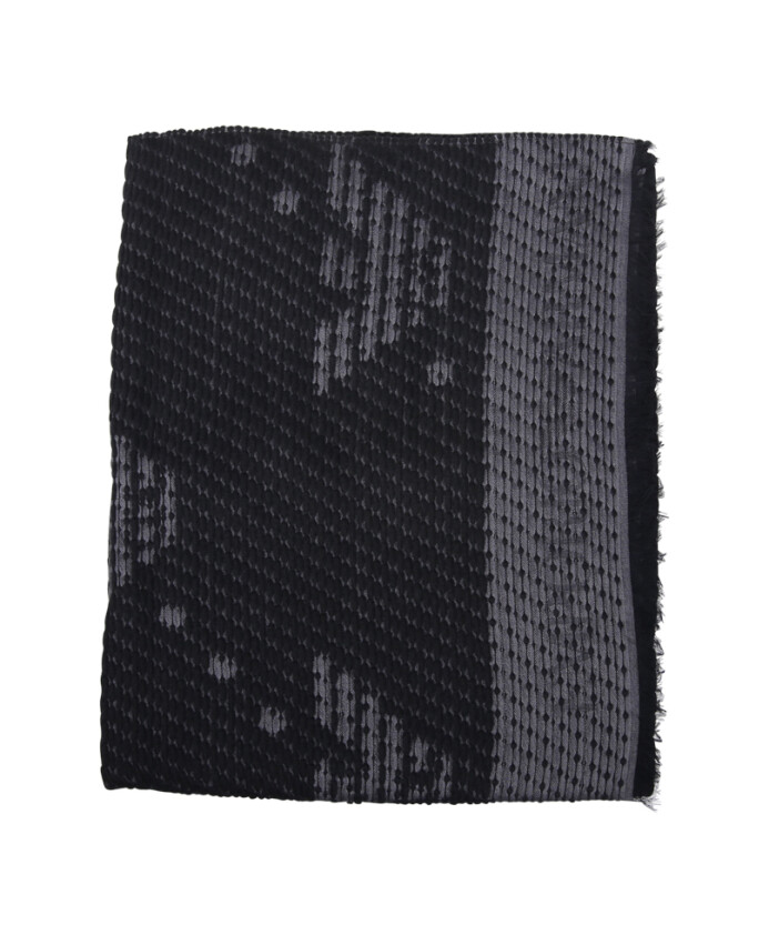 black-scarf