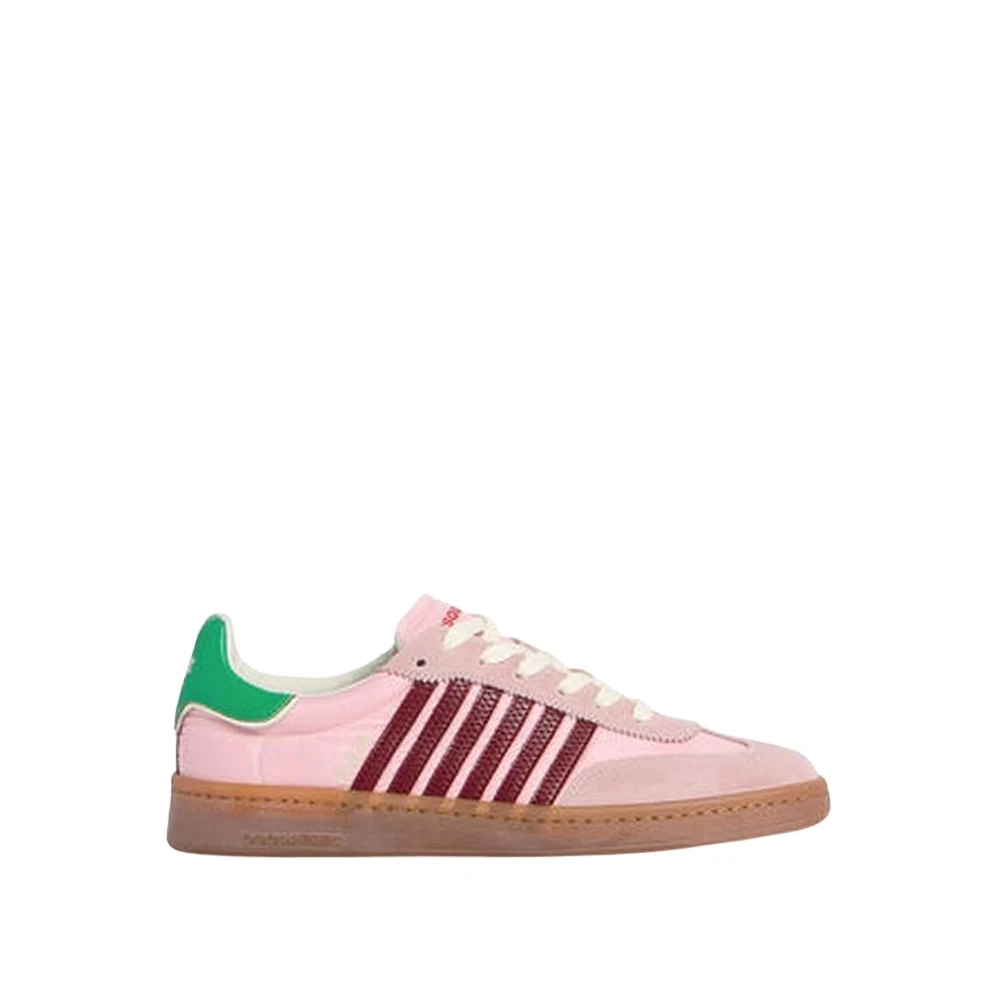 Dsquared2 Lace-Up Low Top Sneakers Dames Schoenen Roze