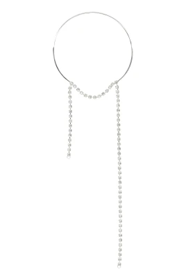 Halsband med hänge i strass