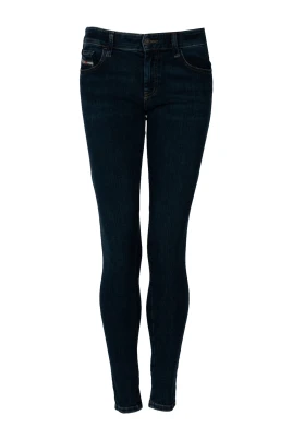 Slim Low-Rise Tube Jeans