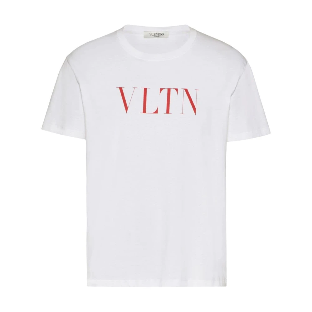 Valentino Garavani Witte T-shirts Polos voor mannen White Heren