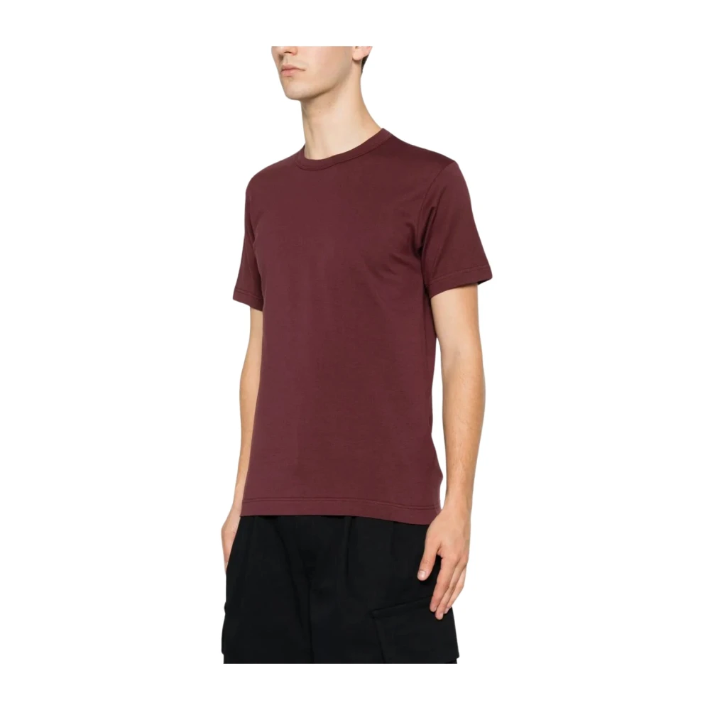 Comme Des Garçons Men's Red T-Shirts, S, T-Shirt Knit