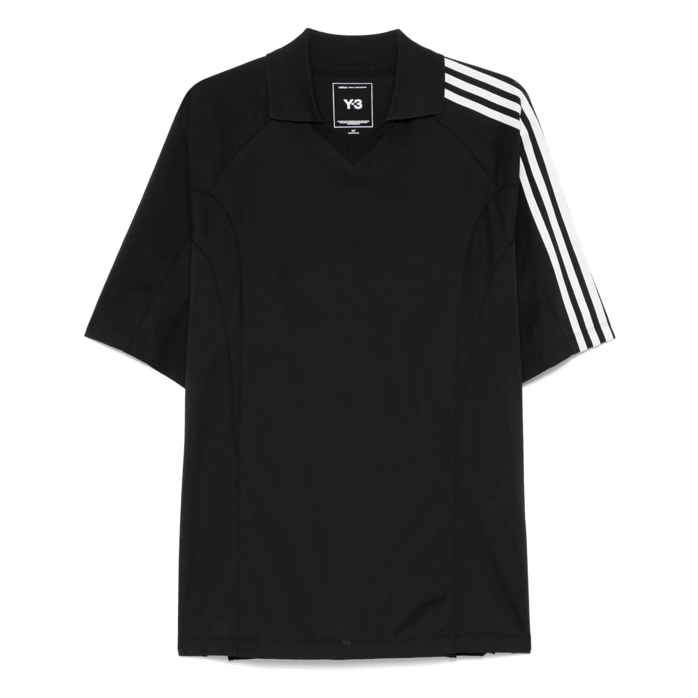 Y-3 Katoenen T-shirt Black Heren